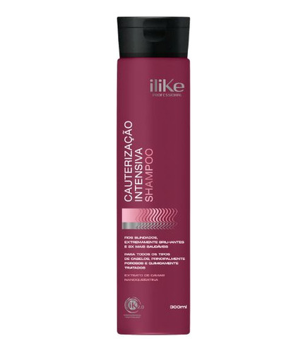 Ilike Cauterização Intensiva Shampoo - 300ml