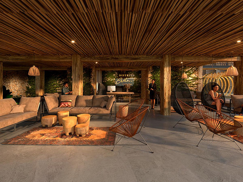 Imagen 19 de 22 de Departamento En Venta En Tulum , Distrito Arte, Estudio