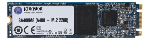 Disco sólido SSD interno Kingston SA400M8/480G 480GB verde