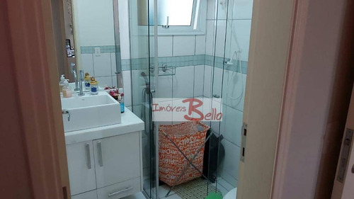 Imagem 14 de 23 de Lindo Apartamento De 77 M² Com Móveis Planejados De 3 Dormitórios Sendo Uma Suíte - Ap0587
