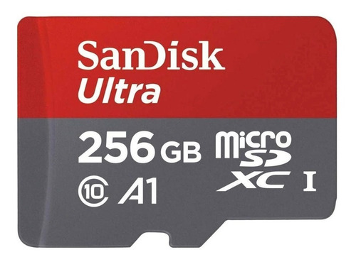 Memoria Micro Sd 256gb Sandisk Xc Uhs-i Ultra A1 Clase 10 