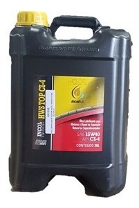 Óleo Lubrificante Motor Diesel Incol Ci-4 Sae15w40 - 20 Litr