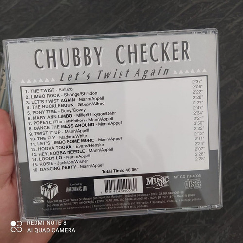 Cd Chubby Checker - Lets Twist Again