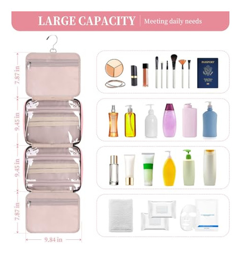 Neceser Colgante Organizador De Maquillaje Resistente