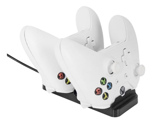 Imagen 8 de 9 de Estación Dock Kit Carga Dual Xbox One S/x + 2 Baterías 800mh