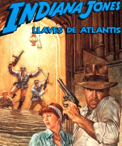 Imagen 1 de 1 de Indiana Jones Saga Las Llaves De Atlantis Y El Fenix De Hier