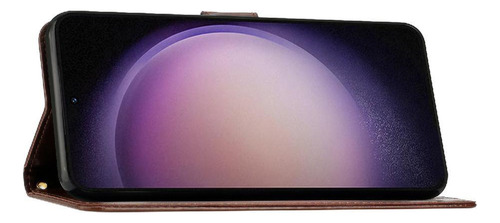 Funda Con Tapa Para Samsung Galaxy A36, Correa De Muñeca Con Función Atril, Piel Sintética, Tarjetero, Cierre Magnético