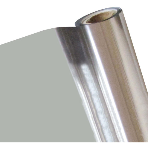 Papel Foil Luminos 12 Color Plata Peltre Liso