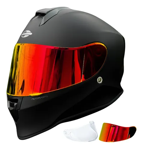 Capacete Fechado Moto Mormaii M1 + Narigueira + Viseira