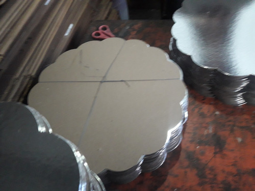 Discos Plateados Para Torta Ingra De 28 Cms ( 50 Und)