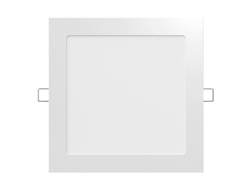 Pack X10 Panel Led Techo Cuadrado Embutir 6w Cálido Frío