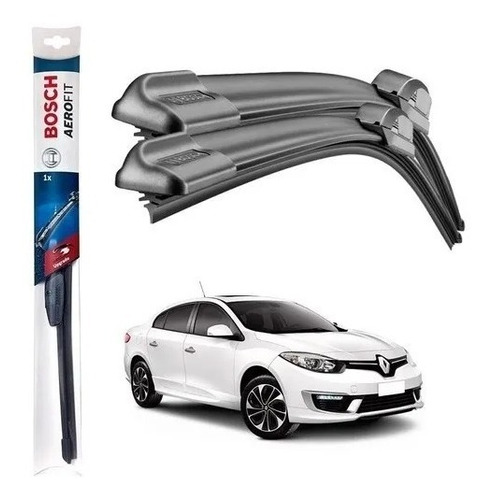 Kit Escobillas Bosh Aerofit Limpiaparabrisa Renault Fluence