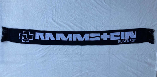 Bufanda Rammstein Rosenrot Original