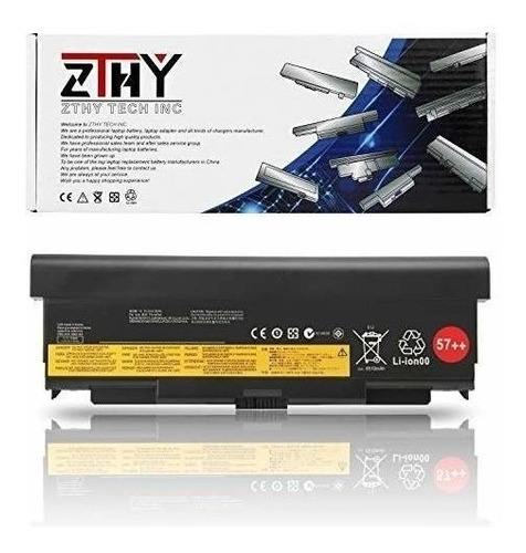 Zthy Nuevo 9cell 57 Bateria De Repuesto Para Lenovo Thinkpad