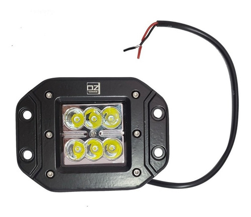 Faro Empotrable 6 Led Reforzado 18 Watts Oz Tunning