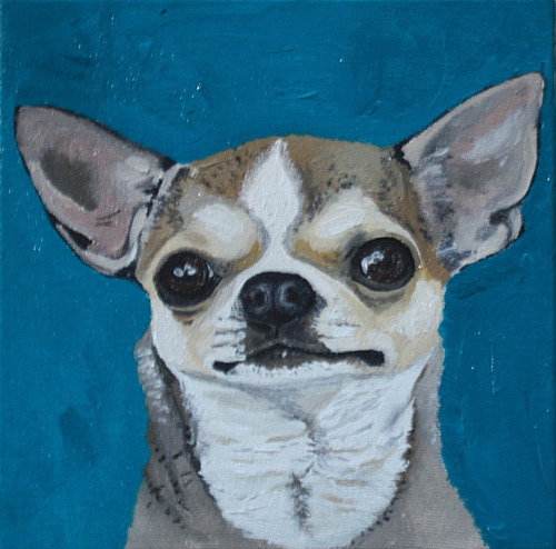 Imagem 7 de 10 de Retratos De Cães Sob Encomenda. Tamanho 20x20.