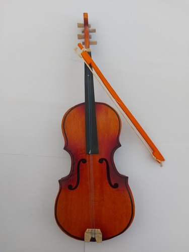 Set 4 Violines Juguetes Musicales Artesanales Niño Niña