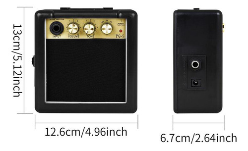 Amplificador De Guitarra, Amplificador De Bajo, Versátil,