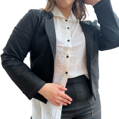 Imagen 1 de 6 de Sacos Mujer Bengalina Jorgelina Arza Modelo Amy