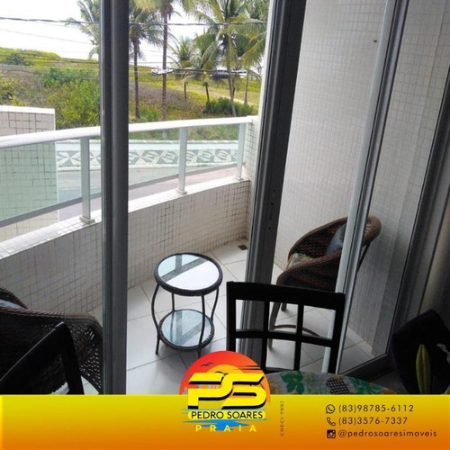(oportunidade) Apartamento Com Vista Para O Mar, 70 M² Por R$ 370.000 - Intermares - Cabedelo/pb - Ap4127
