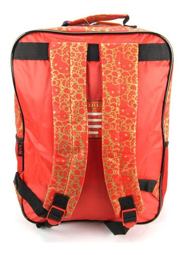 Imagem 4 de 5 de Mochila Xeryus Hello Kitty Infantil Costas 7852 Vermelho