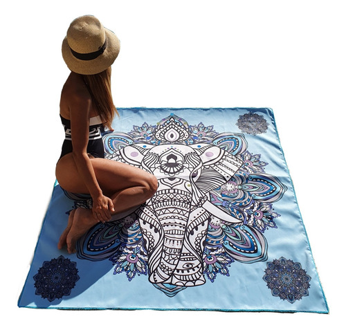 Imagen 1 de 3 de Lona Playera Impermeable Anti Rotura 4presillas Extra Grande
