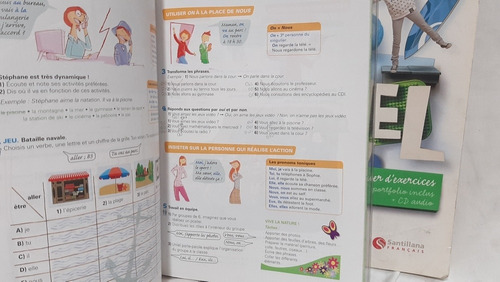 Imagen 5 de 7 de Pluriel 1 Cahier D Exercices + Livre De Eleve 1 Santillana