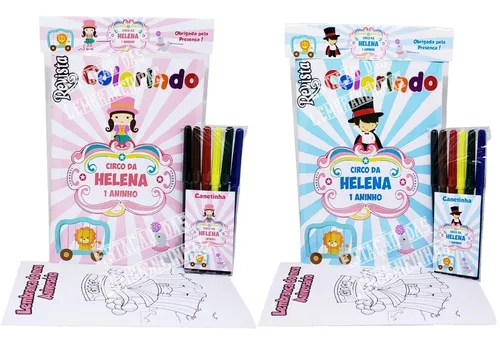 Revistinha de Colorir Hello Kitty