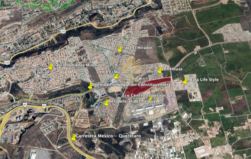 Macrolote Habitacional Con Factibilidad A Comercial Y De Servicios En Querétaro