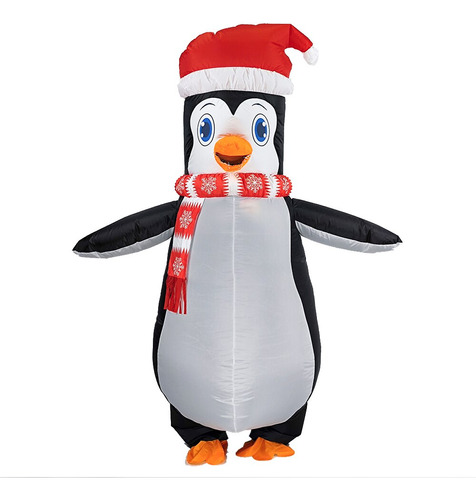 Disfraz De Pingüino Inflable Unisex Para Adultos, Animales O