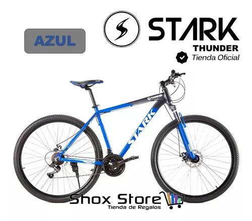 BICICLETA ADULTO STARK MTB THUNDER ROD 29'' GRIS/ROJO - CoopeHogar