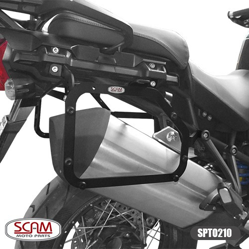 Imagem 3 de 5 de Suporte Baú Lateral Tiger1200 Explorer 2012+ Spto210 Scam