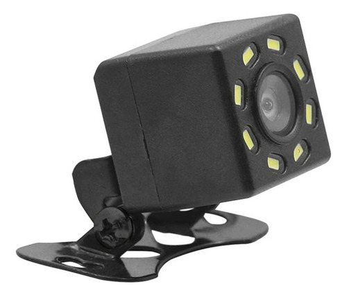 Câmera De Backup Reversa Parking Hd 170 Deg - 8 Leds