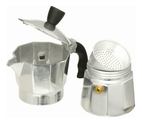 Imusa Cafetera De Espresso Para Estufa, Plateado, 1 Taza, 1