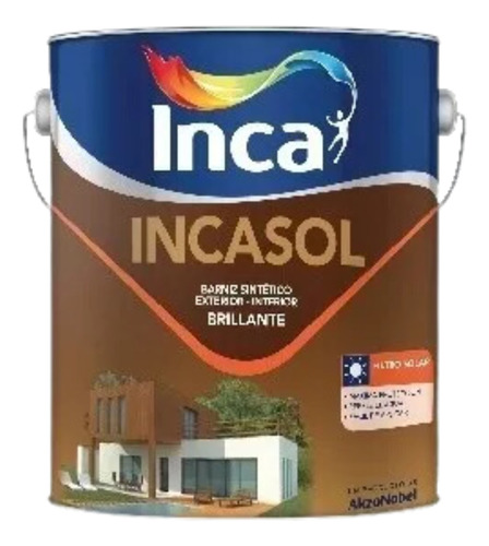 Pintura Barniz Inca Interior/exterior Incasol 4lts
