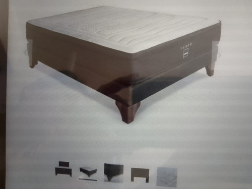 Cama Rosen Europea Tempo 2 Plz (box Tarima Mas Colchón)