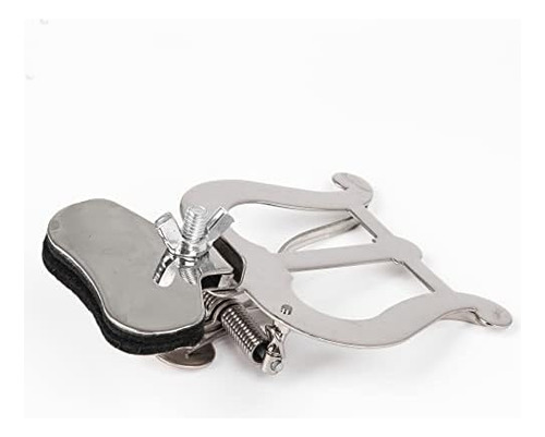 Clip Musical De Walmine Silver Trompeta Marching Clamp March