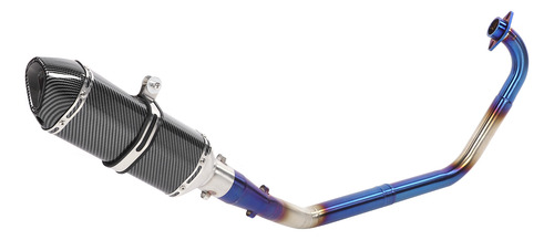 Tubo De Escape De Motocicleta Con Cabezal De Sistema Complet