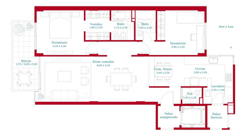 Imagen 7 de 8 de Departamento En Venta En Caballito