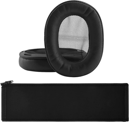 Almohadillas + Vincha Para Sony Mdr 1a 1r 1rbt 1rmk2 Negro