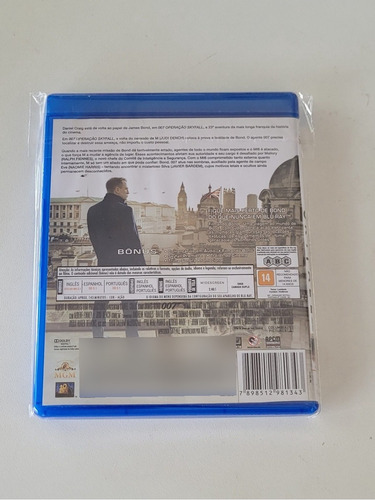 Blu-ray Filme 007 Operação Skyfall - Seminovo
