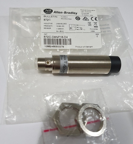 Allen Bradley 872c-d8np18-d4 Sensor Inductivo