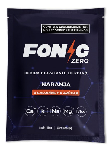 Fonic Hidratante Caja 10 Sobres 10g Sin Azúcar Para 1l #