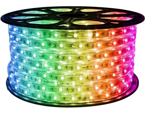 Cinta Led Rgb 5050 10mm Hammer Resistente Al Agua 5 Metros