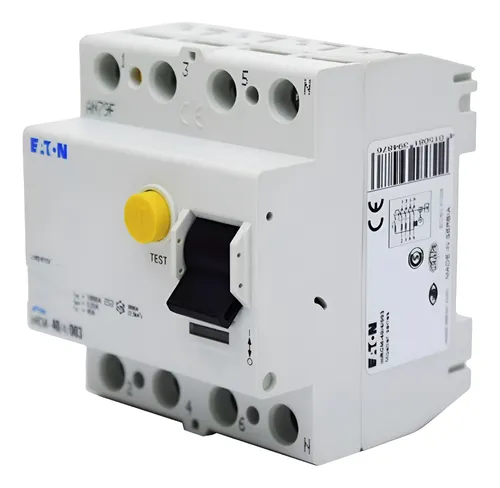 Interruptor Cortacorriente Diferencial 4x63a. Moeller Eaton