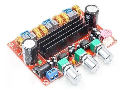 Placa Amplificador200w/100+2×50w +painel Usb Bluetooth Fm