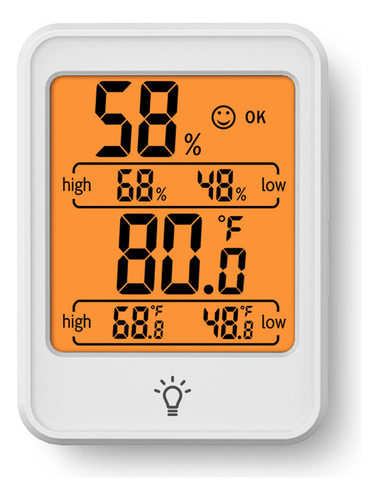 Termómetro Higrómetro Digital Temperatura Interior Y
