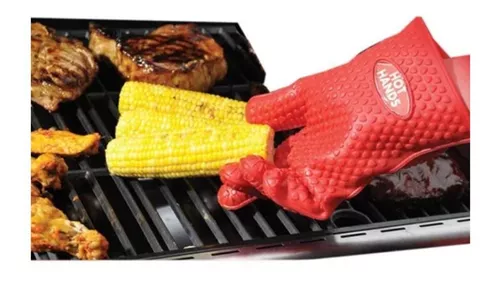 Guantes Para Cocina Silicona Protección De Calor Hot Hands