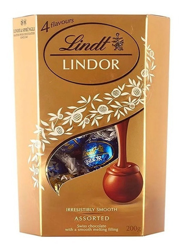 Chocolate Lindt Lindor 200 Grs Surtidos