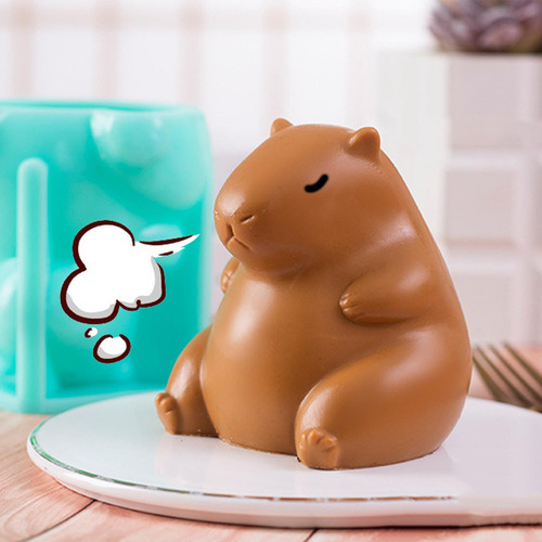 Forma De Silicone Para Sorvete Capivara Forma M Para